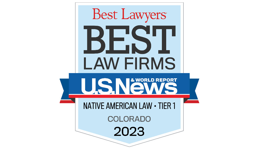 Native Law Group Recognized as “Best Law Firms” Two Years in a Row